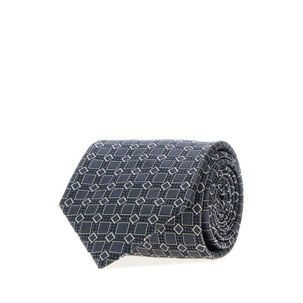 Brioni Men Embroidered Silk Tie
